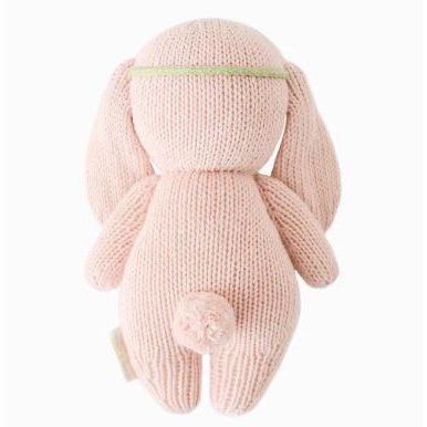 Cuddle + Kind Baby Baby Bunny (rose with ivory floral) Baby Animal Collection Cuddle + Kind