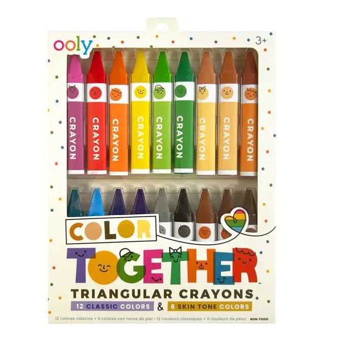 Ooly Color Together: Crayons (Set of 18) Crayons Ooly