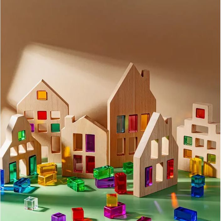 Maison Rue Canal House Blocks Building Sets Maison Rue