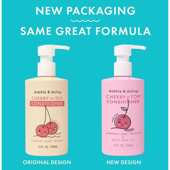 Dabble &amp; Dollop Cherry On Top Hair Conditioner Natural Toiletries Dabble &amp; Dollop