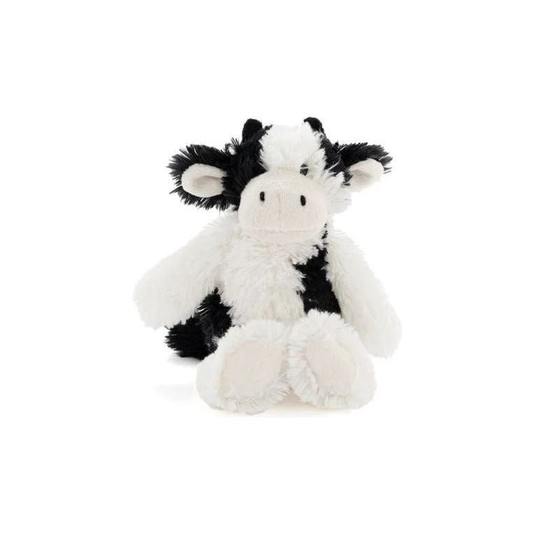 Nana Huchy Mini Clover the Cow - Rattle - Black Farmyard Nana Huchy