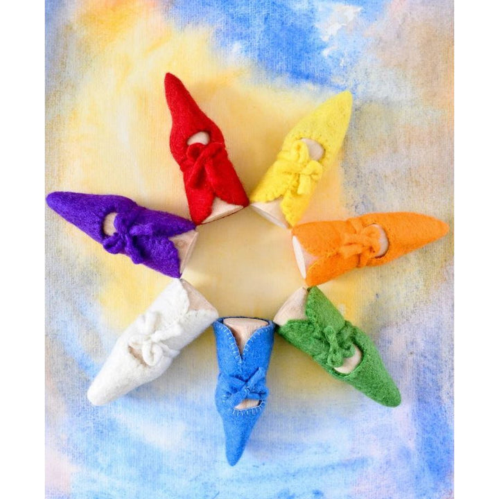 Tara Treasures Waldorf Colors of the Week Peg Dolls Set Wooden Toys Tara Treasures