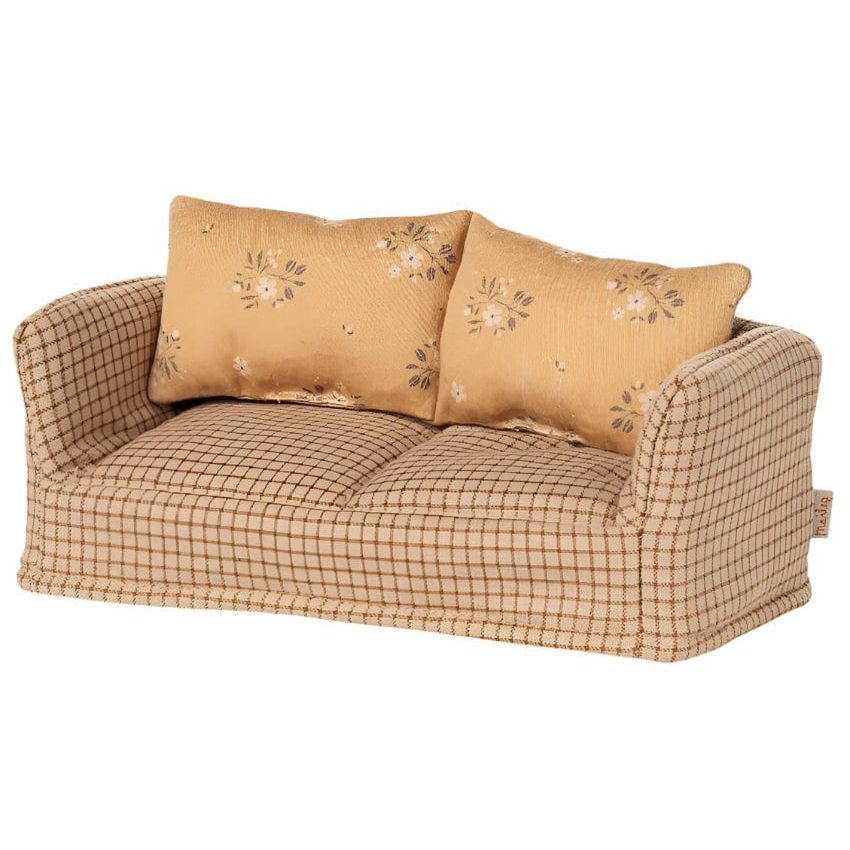Maileg Couch, Mouse - Mable Dollhouses and Access. Maileg