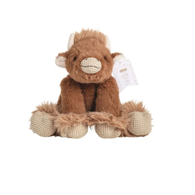 Mud Pie Barnyard Plush Pals Bunnies Mud Pie Clive the Cow