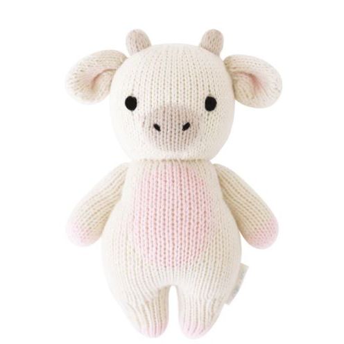 Cuddle + Kind Baby Cow Strawberry Baby Animal Collection Cuddle + Kind