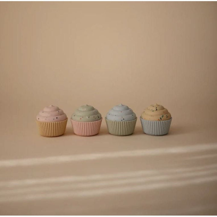 Mushie Mix and Match Cupcake Toy Bath Time Mushie