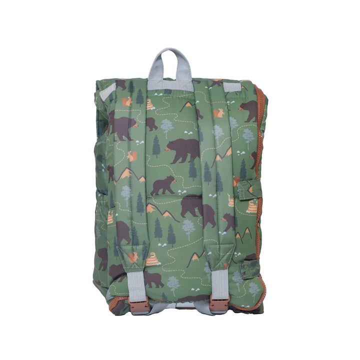 Mimish Little Kids Sleep N' Pack - Camping Bears Trail Swaddles & Blankets Mimish