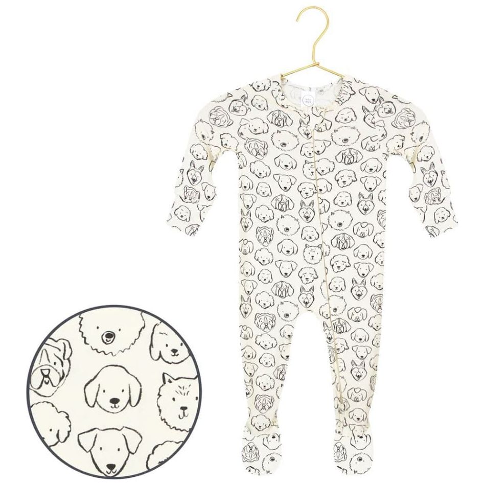 Lou Lou & Company Zippered Footie - Dane Footie Lou Lou & Company