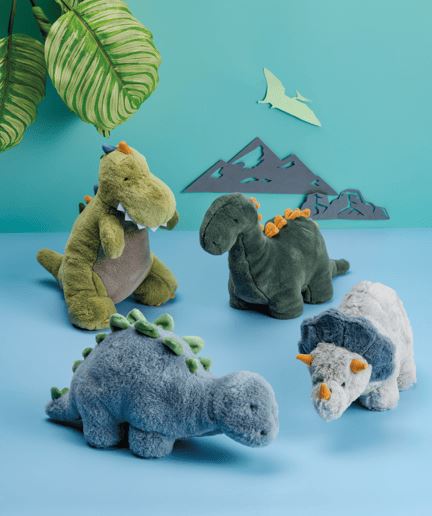 Mud Pie Oakley The Dinosaur Plush Pal