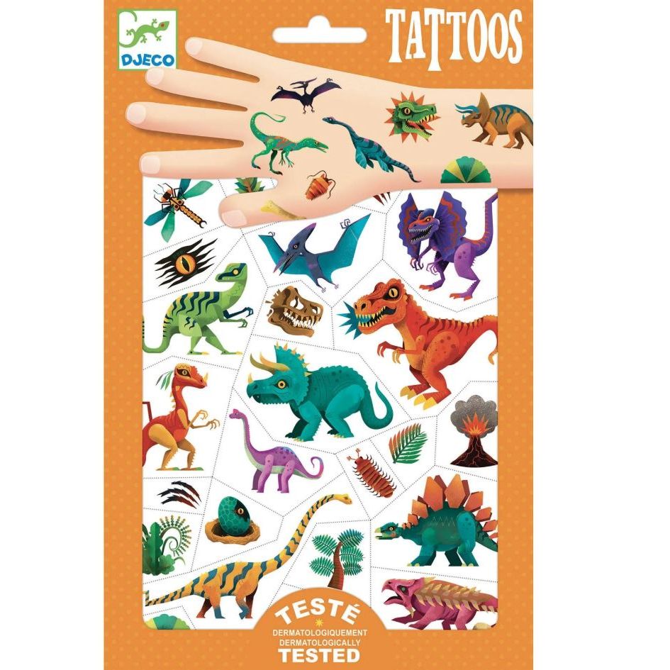 Djeco Dino Club Tattoos Art & Craft Djeco