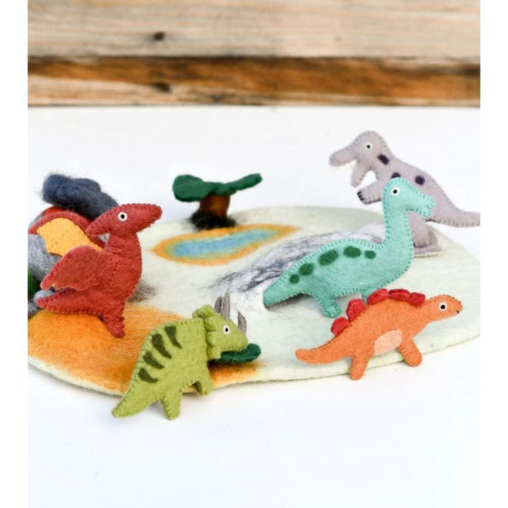 Tara Treasures Dinosaur Finger Puppets Set Finger Puppet Tara Treasures