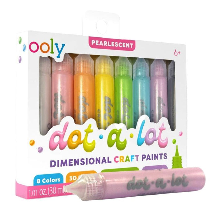 Ooly Dot-A-Lot: Dimensional Craft Paint - Pealrescent