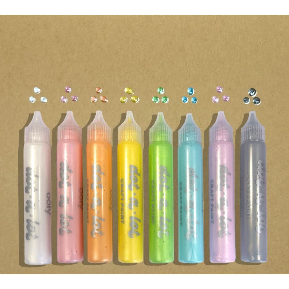 Ooly Dot-A-Lot: Dimensional Craft Paint - Pealrescent