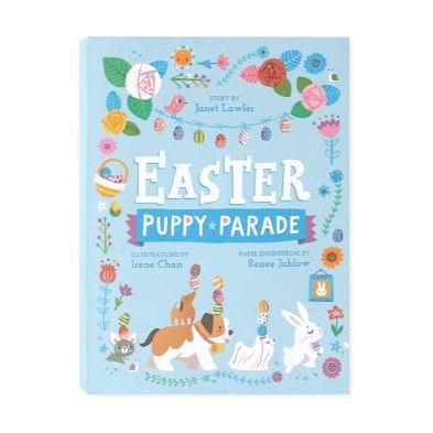 Up with Paper Pop Up Book - Easter Puppy Parade Books Jumping Jack Press   