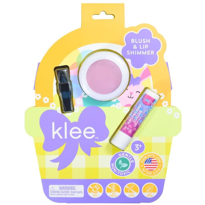 Klee Naturals-Springtime Dream -Easter Blush & Lip Shimmer Set