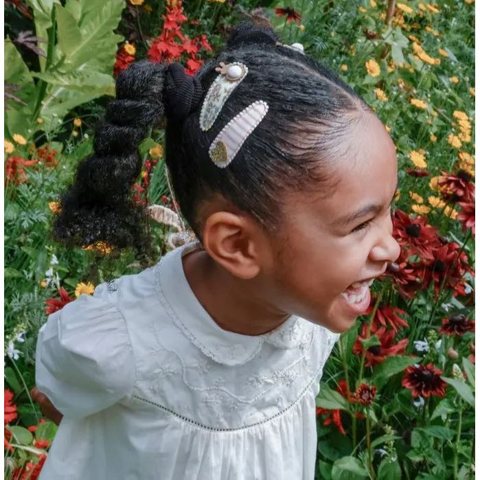 Rockahula Petal Bunny Fabric Clip Set Hair clip Rockahula