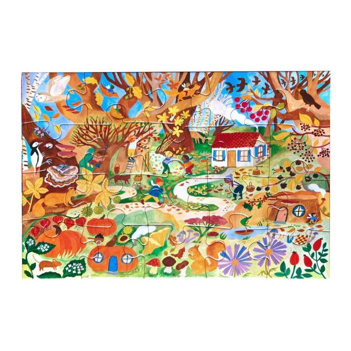 eeBoo Fairy Cottage 20 Piece Puzzle Puzzles & Mazes eeBoo