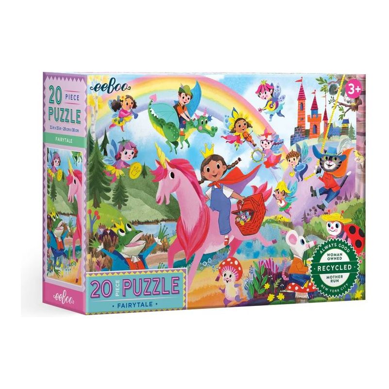 eeBoo Fairytale Puzzle 20pc Puzzles & Mazes eeBoo   