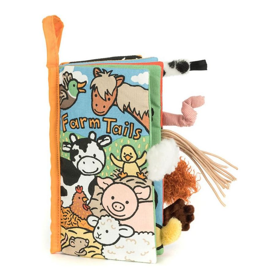 Jellycat Farm Tails Activity Book NEW Baby Jellycat Jellycat