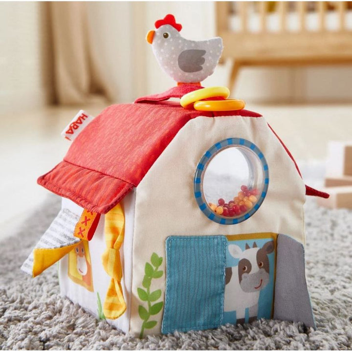 Haba Farmyard Play Cube Toddler And Pretend Play Haba   