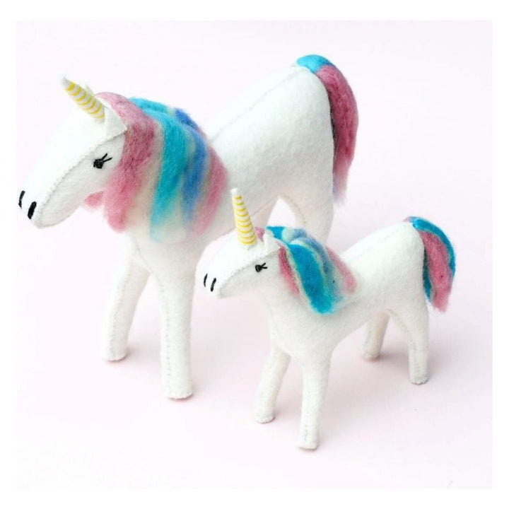 Tara Treasures Felt Unicorn Toy - Small Felt Toy Tara Treasures