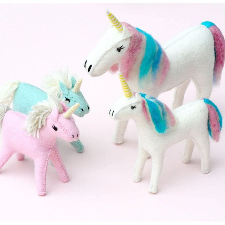 Tara Treasures Felt Unicorn Toy - Small Felt Toy Tara Treasures