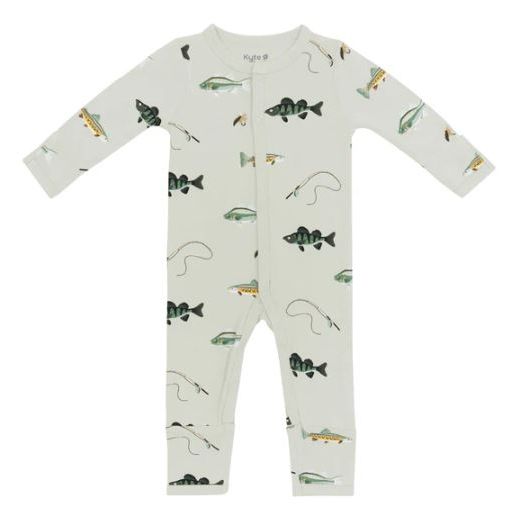 Kyte Baby Zippered Romper- Newborn Romper Kyte Baby NB Fishing