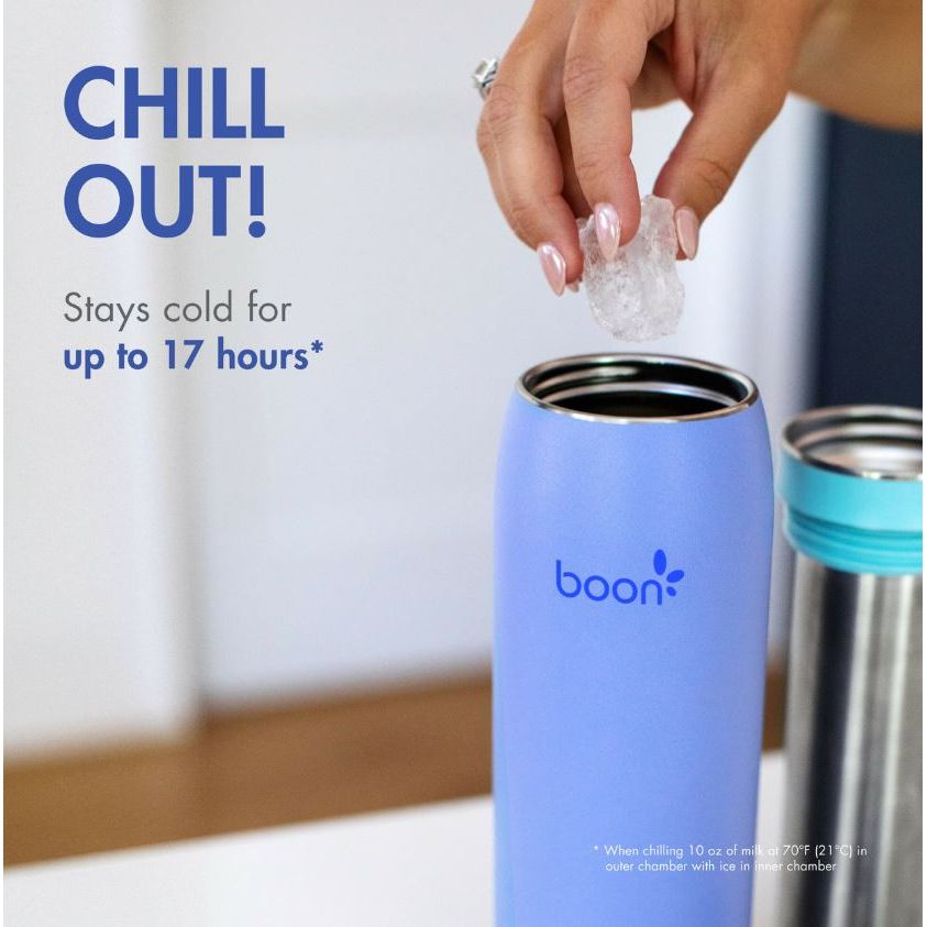 Boon Frosh Portable Breast Milk Chiller 24 oz - Blue