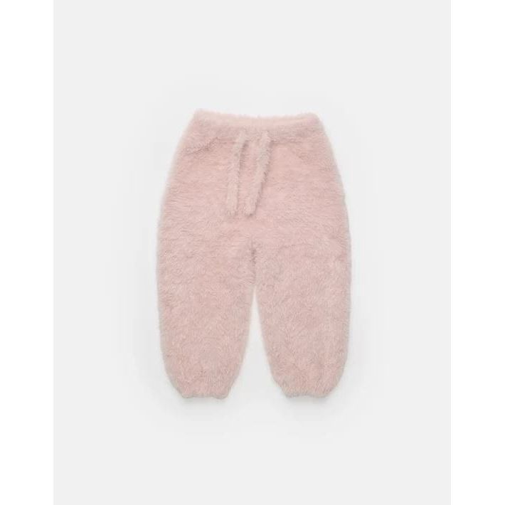 7AM Lounge Pants Furry - Powder Pink Pants 7AM
