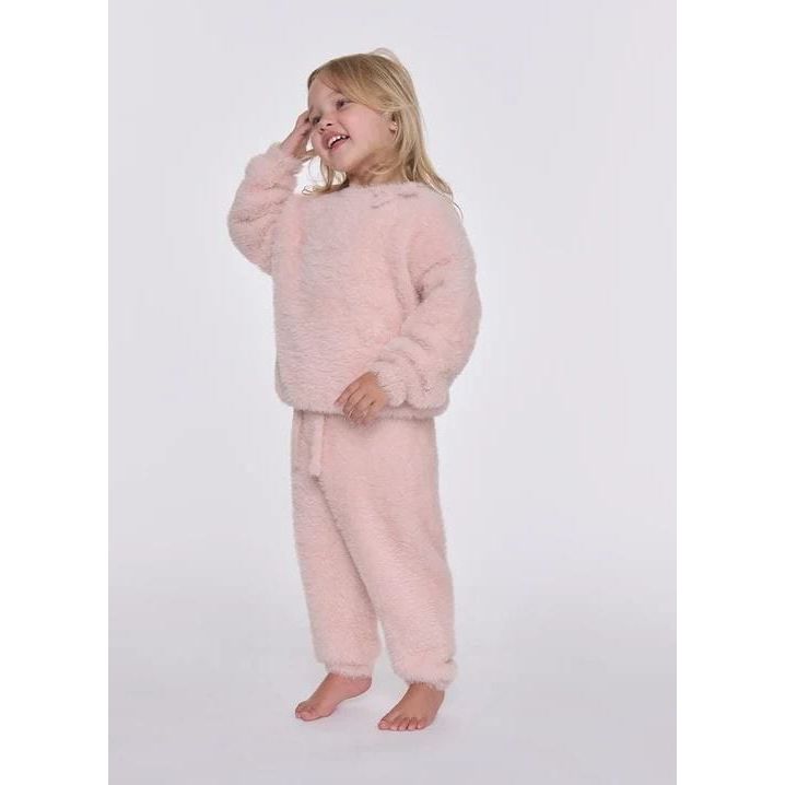 7AM Lounge Pants Furry - Powder Pink Pants 7AM
