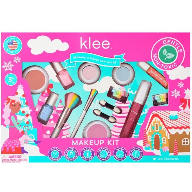 Klee Naturals-  Glitz Out Loud - Holiday Festive Makeup Kit