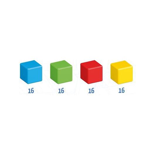 GeoMag Magicube Try Me 64pcs Magnetic Blocks Geomag Magicube