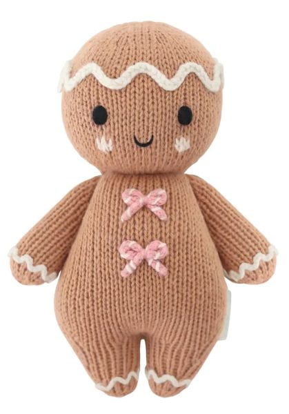 Cuddle + Kind Baby Gingerbread Candy Swirl Baby Animal Collection Cuddle + Kind