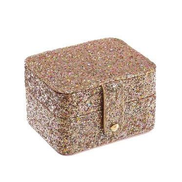 Rockahula Confetti Glitter Gold Jewellery Box Jewelry Box Rockahula