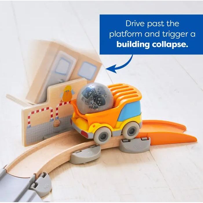 Haba Kullerbü Construction Zone Play Track Set Track Haba