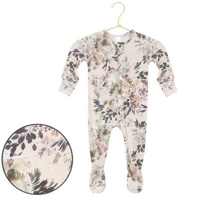 Lou Lou & Company Zippered Footie - Hazel Footie Lou Lou & Company