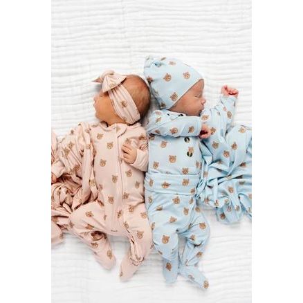 Lou Lou &amp; Company Zippered Footie - Honey
