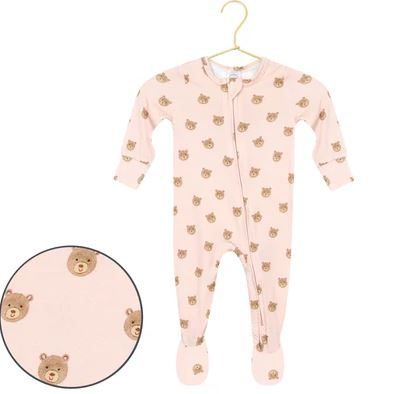 Lou Lou &amp; Company Zippered Footie - Honey