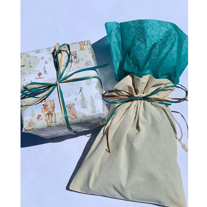 Reusable Gift bag, tissue & ribbon Gift Wrap The Natural Baby Company Reusable Gift bag, tissue & ribbon  