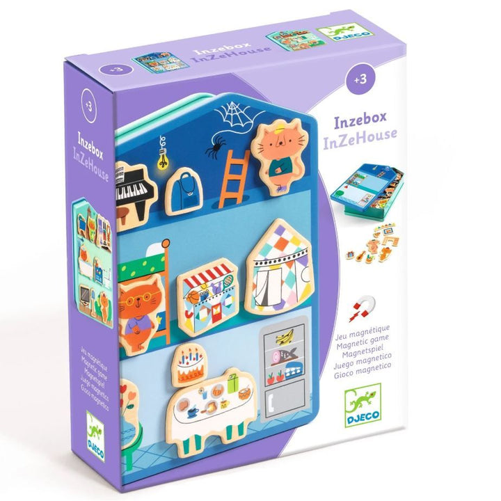 Djeco InZeHouse Wooden Magnets