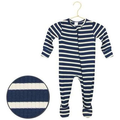 Lou Lou & Company Zippered Footie - Jack Footie Lou Lou & Company