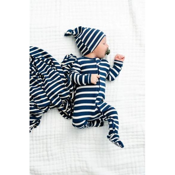 Lou Lou & Company Zippered Footie - Jack Footie Lou Lou & Company