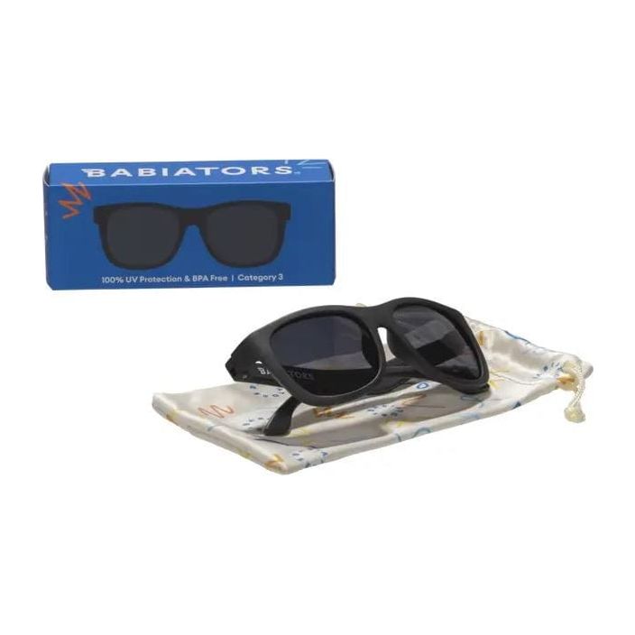 Babiators Jet Black Navigator Baby and Kids Sunglasses Sunglasses Babiators