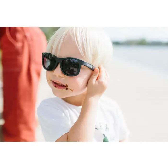 Babiators Jet Black Navigator Baby and Kids Sunglasses Sunglasses Babiators