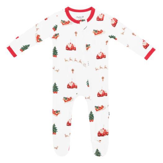 Kyte Baby Zippered Footie Prints