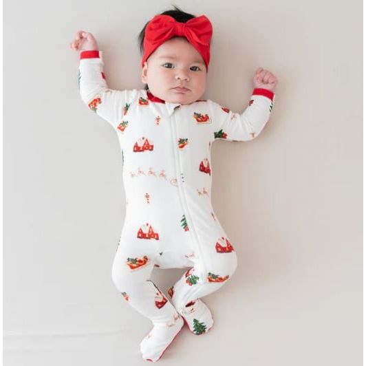 Kyte Baby Zippered Footie Prints
