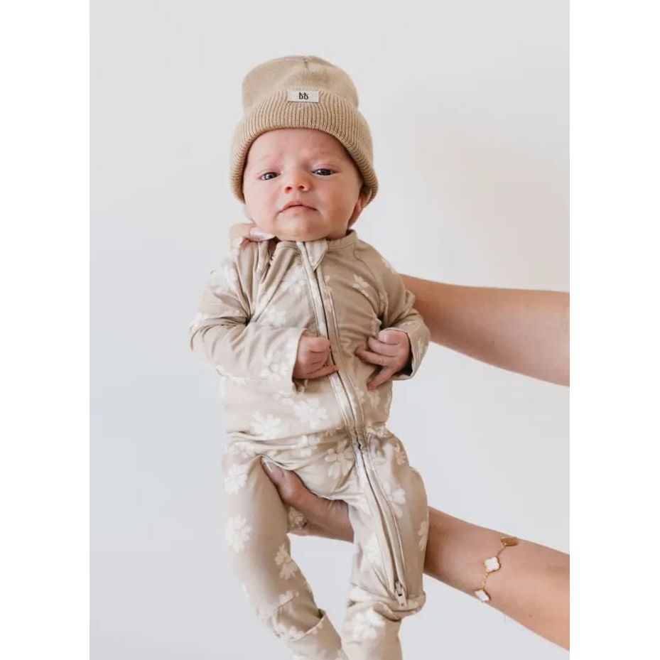 Forever French Bamboo Zip Pajamas - Lazy Daisy Romper Forever French Baby