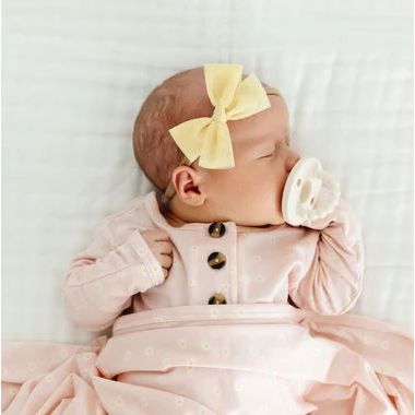 Lou Lou & Company Tulle Bow Lemon Headband Headband Lou Lou & Company