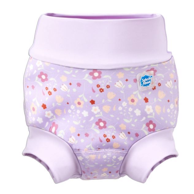 Splash About Happy Nappy Duo Swim Diapers &amp; Potty Learning Splash About Lilac Spring 3-6 Months