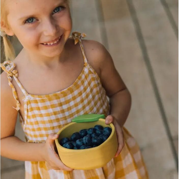 Oli & Carol Lou the Lemon Bowl & Spoon Set Plates & Bowls Oli & Carol